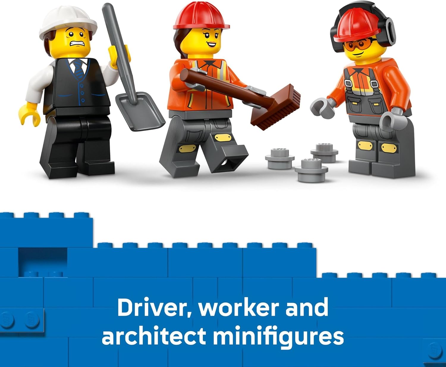 LEGO City Cement Mixer Truck Building Toy for Boys & Girls, Ages 7+ - Pretend Play Construction Toy W/Rotating Drum & 3 Worker Minifigures - Gift Idea for Birthdays - 60478 - Image 5