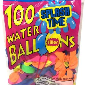 100 pcs Assorted Water Balloon with Filler in Poly Bag